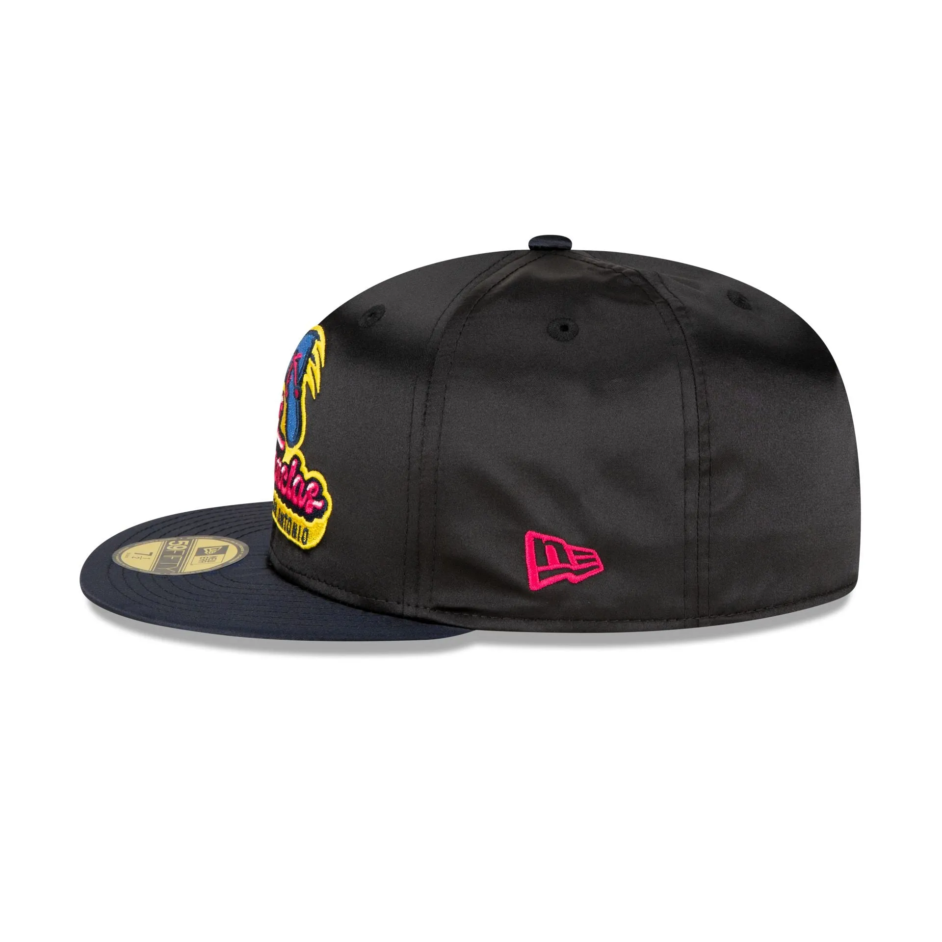 San Antonio Missions Black Satin 59FIFTY Fitted Hat sold by New Era product image thumbnail 5