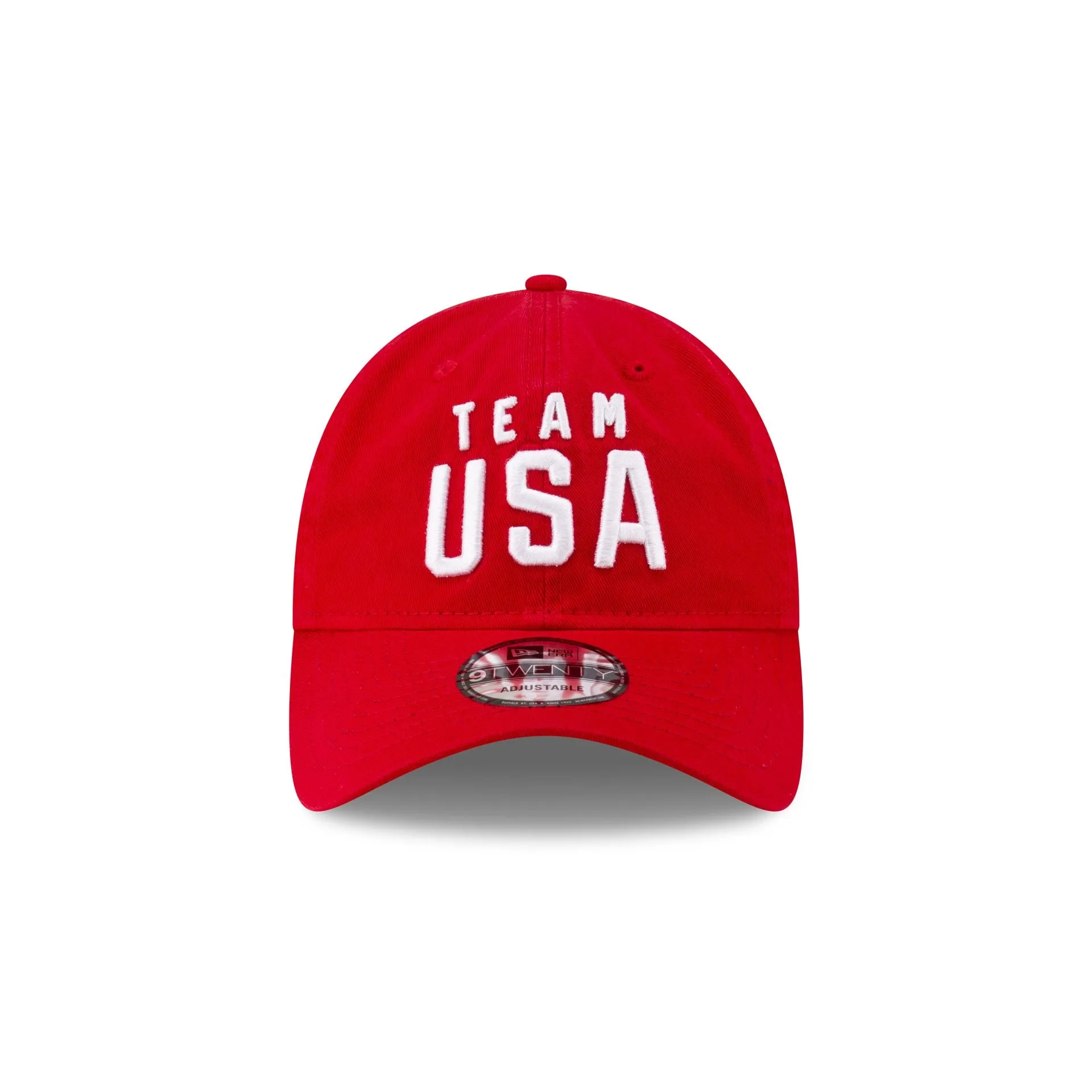 Team USA Red 9TWENTY Adjustable Hat sold by New Era product image thumbnail 2