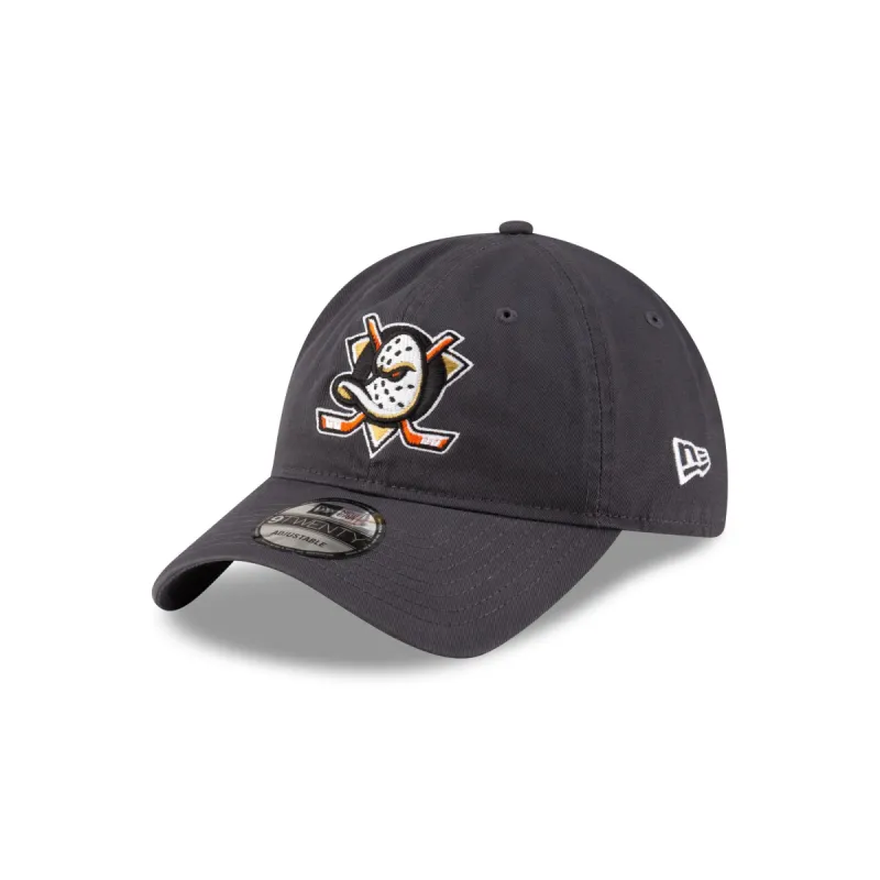 Anaheim Ducks Gray 9TWENTY Adjustable Hat sold by New Era