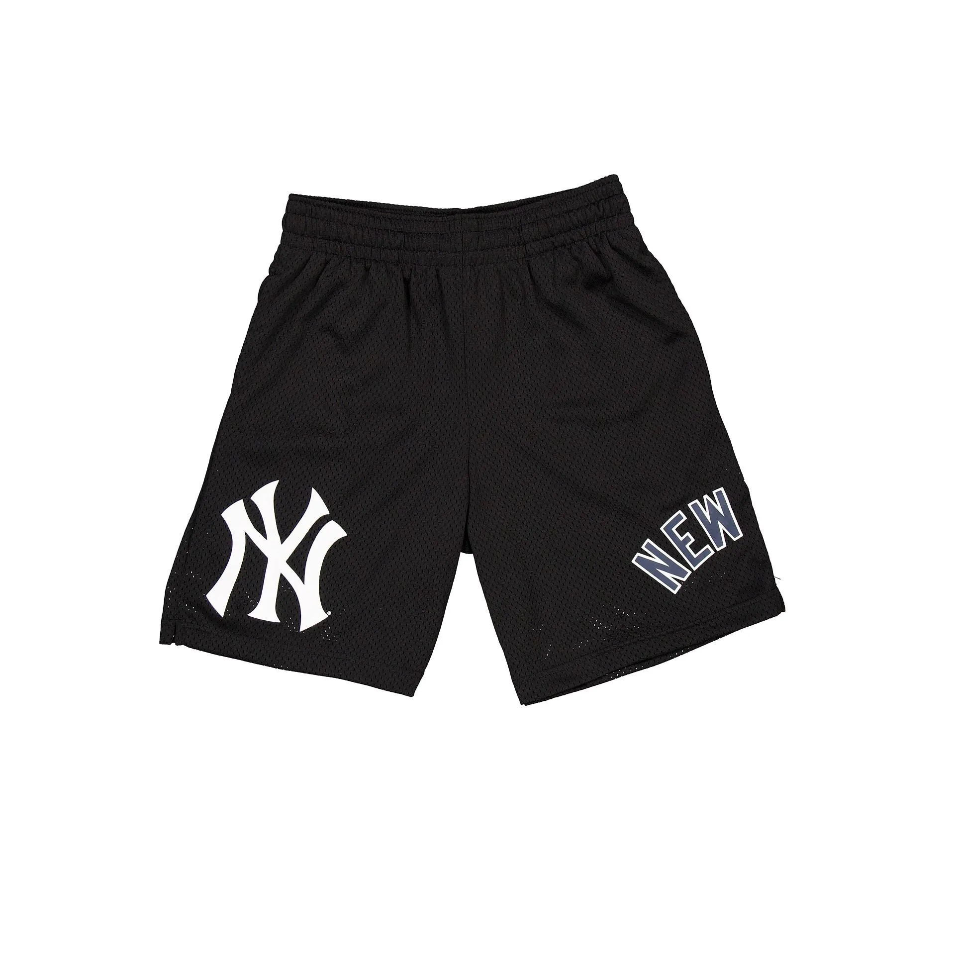【U LAN】(UNISEX) Yankee's Mash Patch Short-Sleeved Season Best/Review Proof] Yankee Mesh Patch Overfit Short