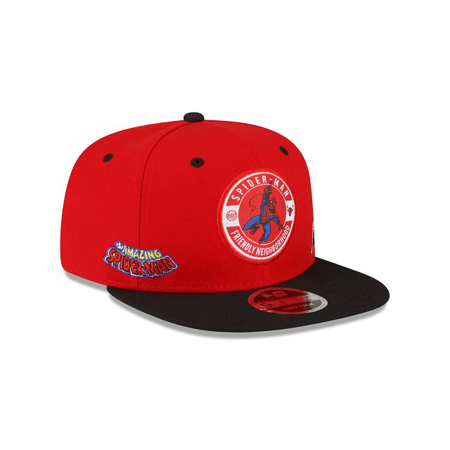 Marvel X Chicago Bulls Red 9FIFTY Snapback Hat sold by New Era product image thumbnail 3