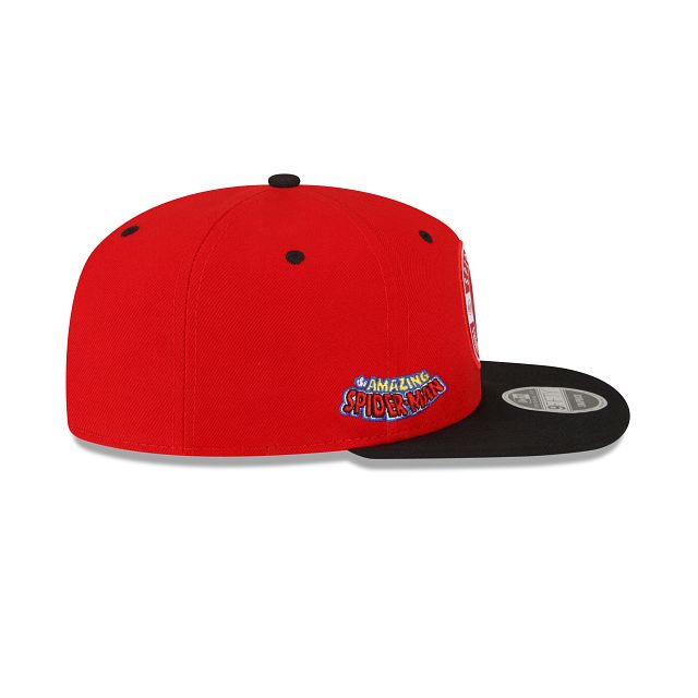 Marvel X Chicago Bulls Red 9FIFTY Snapback Hat sold by New Era product image thumbnail 5