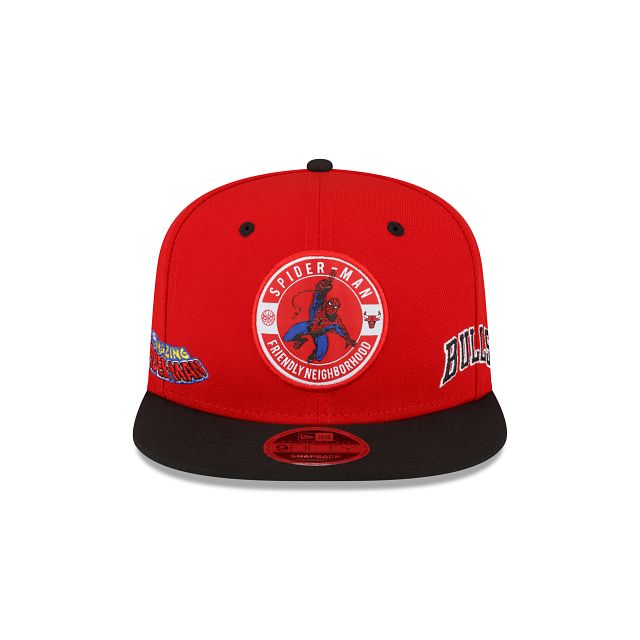 Marvel X Chicago Bulls Red 9FIFTY Snapback Hat sold by New Era product image thumbnail 2