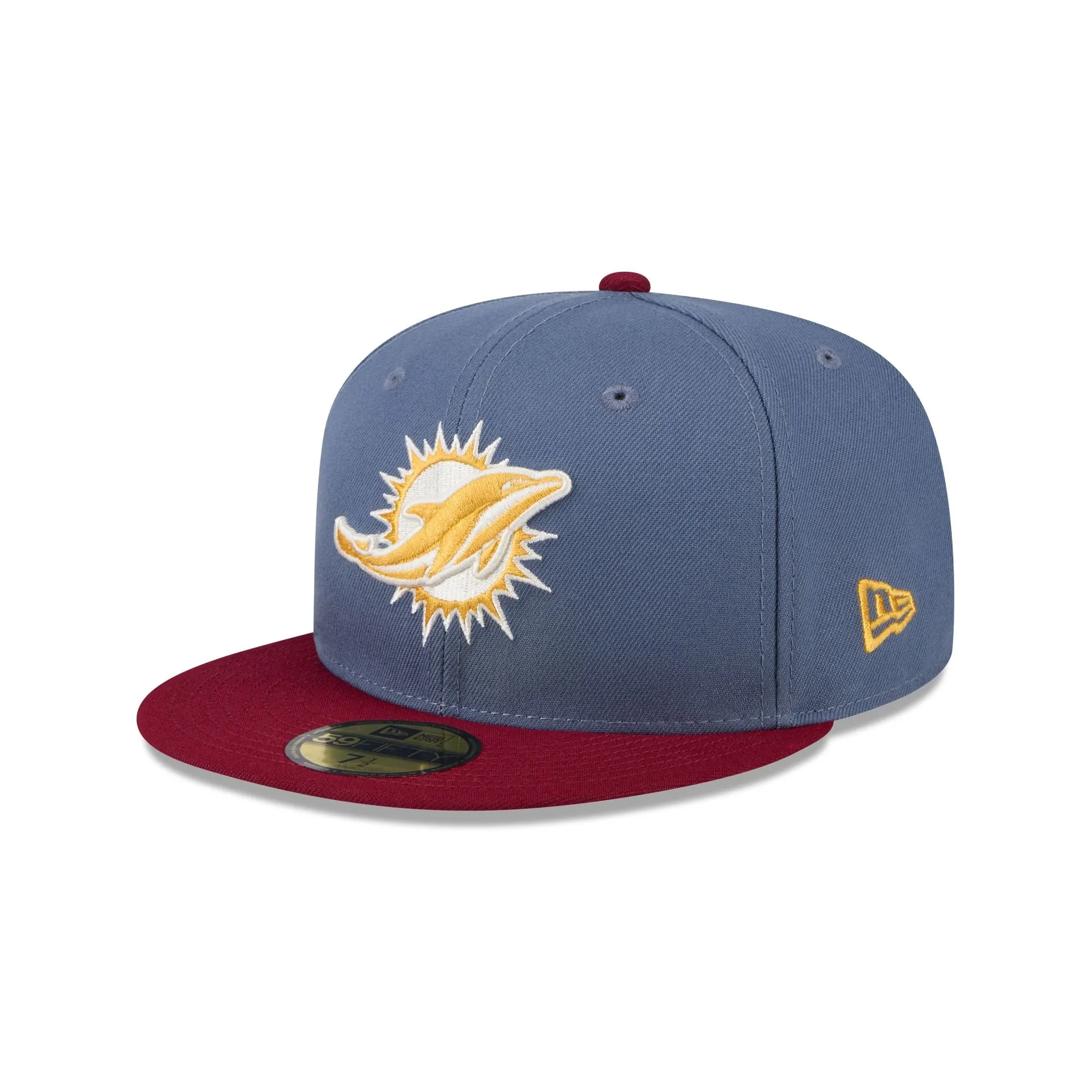 Miami Dolphins Deep Blue 59FIFTY Fitted Hat sold by New Era product image thumbnail 3