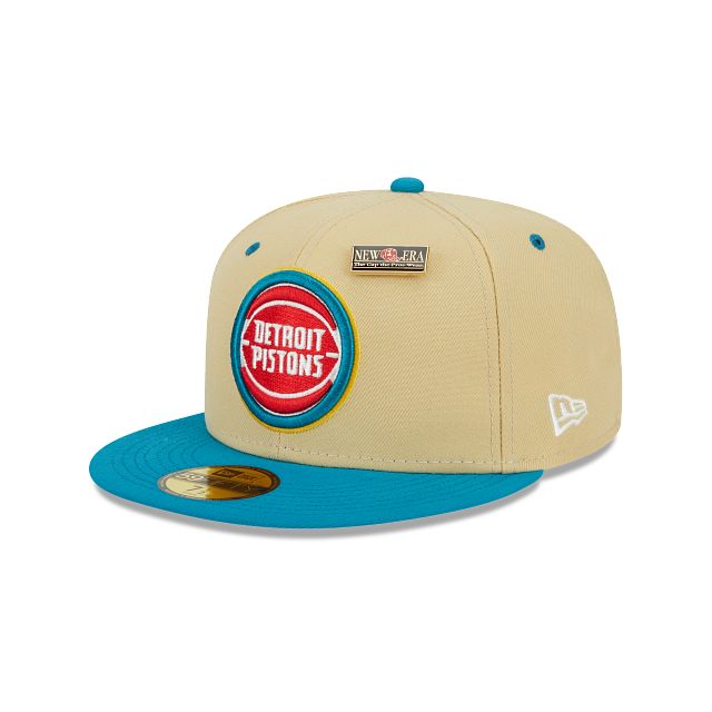 Detroit Pistons Tan 59FIFTY Fitted Hat sold by New Era product image thumbnail 3