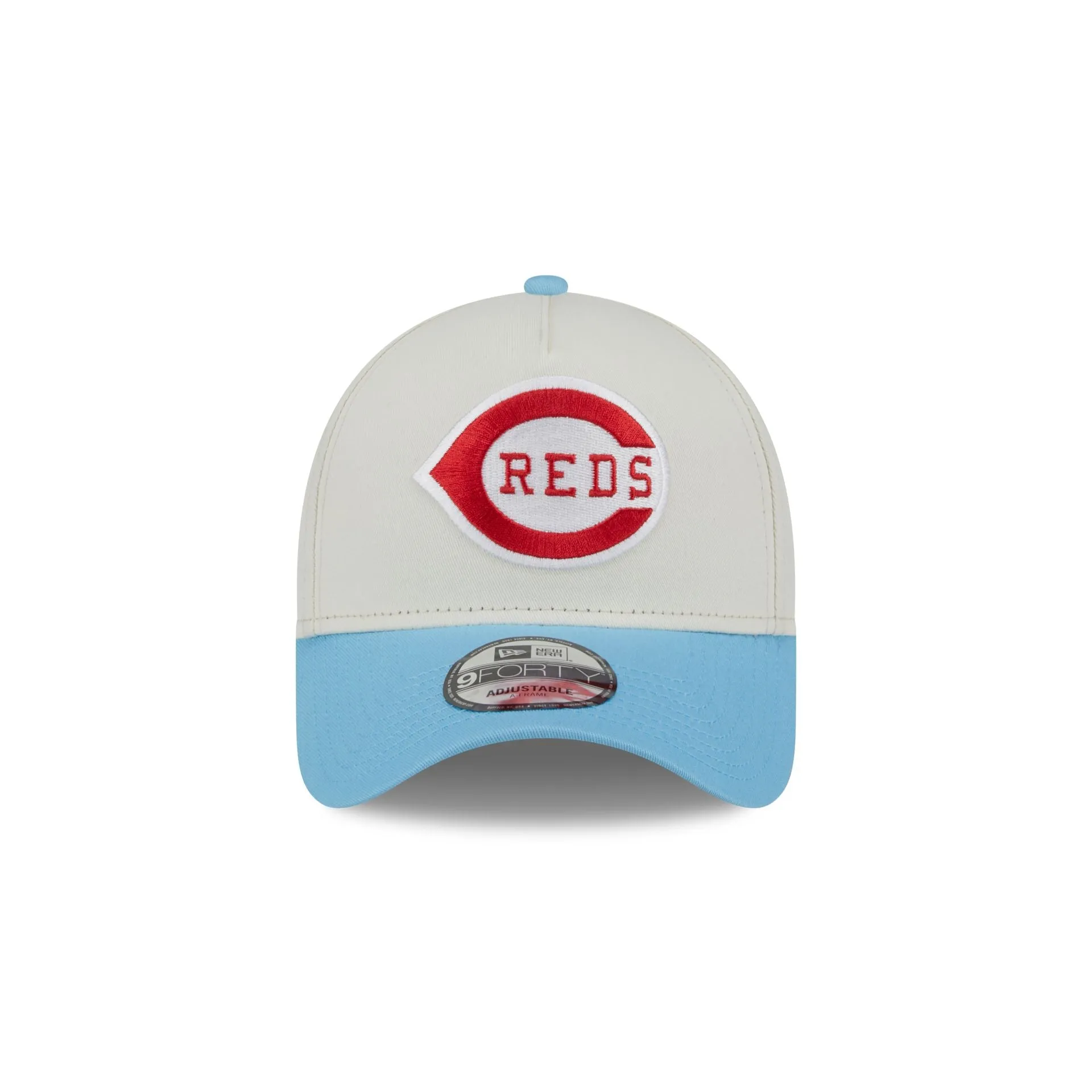 Cincinnati Reds Chrome White 9FORTY A-Frame Snapback Hat sold by New Era product image thumbnail 2