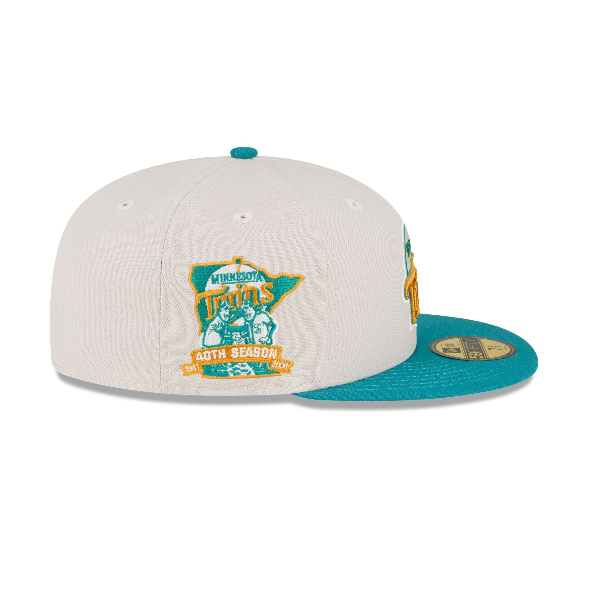 Just Caps Cadet Blue Minnesota Twins 59FIFTY Fitted Hat sold by New Era product image thumbnail 4