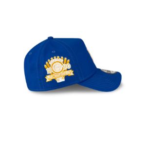 Chicago Cubs Gold Logo 9FORTY A-Frame Snapback sold by New Era