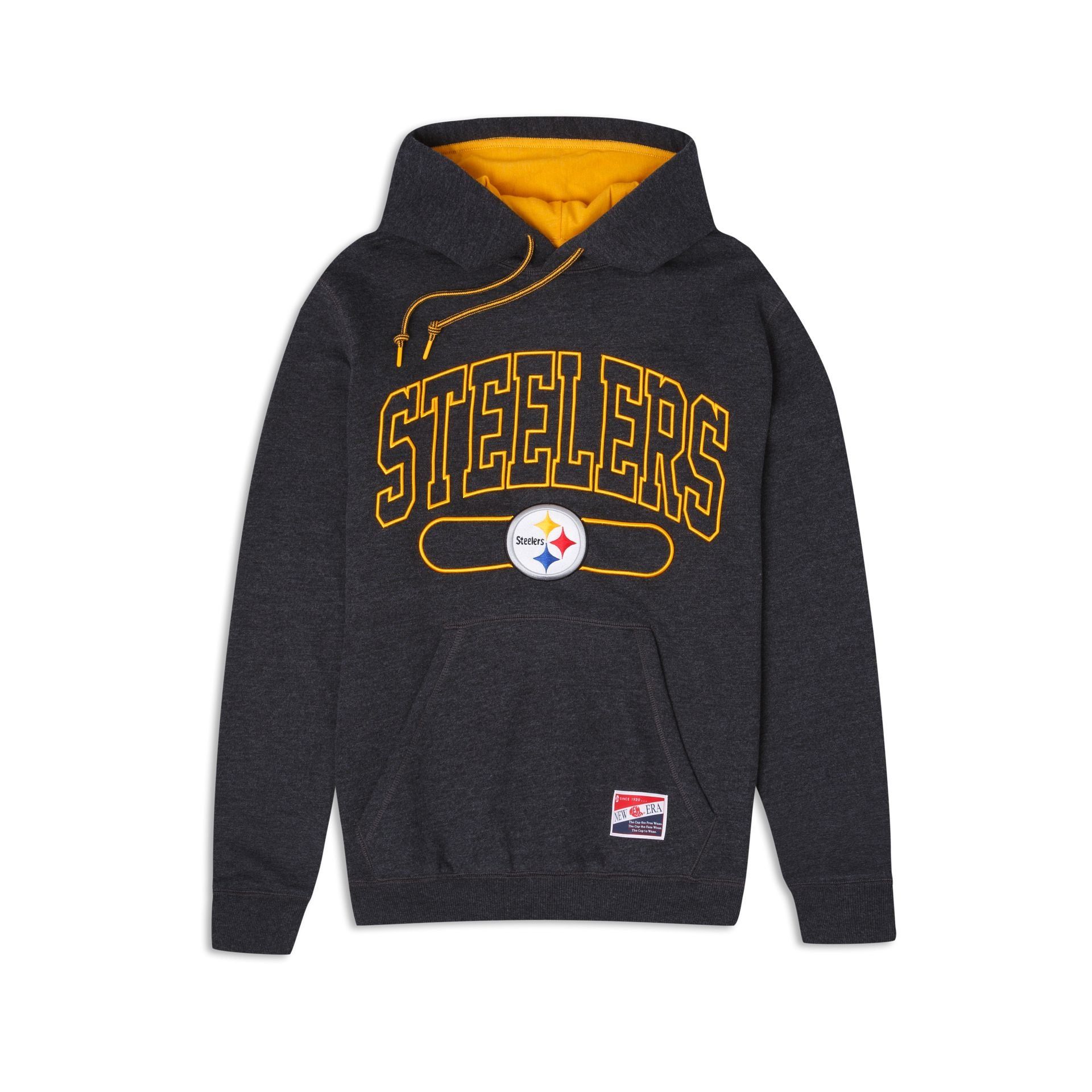 Pittsburgh Steelers Throwback Hoodie sold by New Era