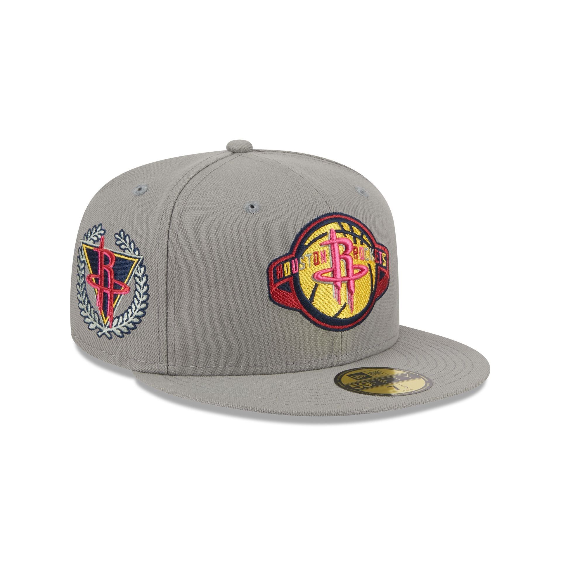Houston Rockets Color Pack Gray 59FIFTY Fitted Hat sold by New Era