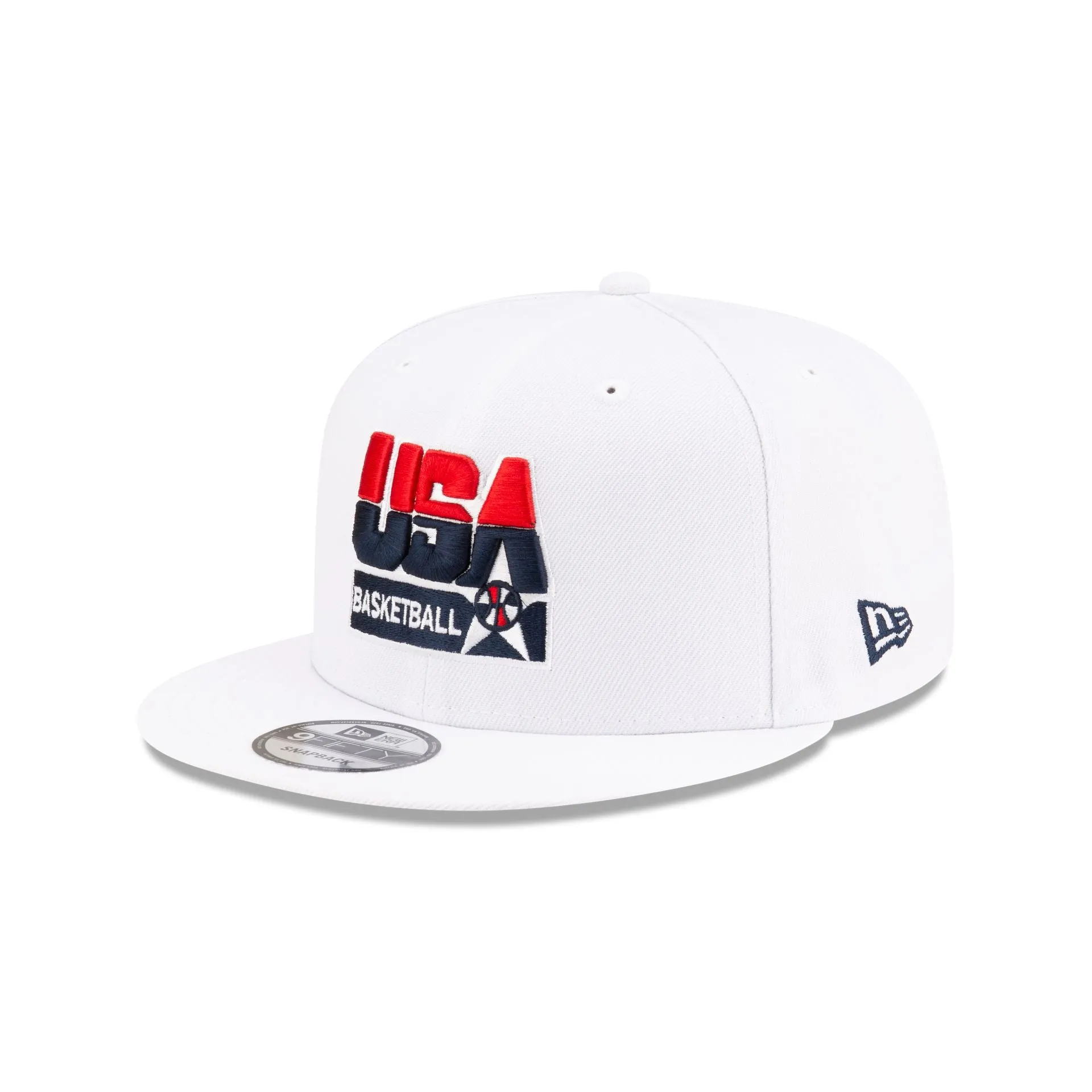 USA Basketball Wordmark Optic White 9FIFTY Snapback Hat sold by New Era product image thumbnail 3