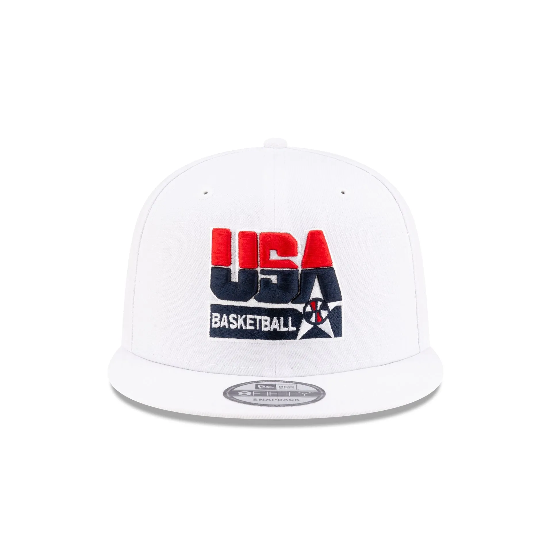 USA Basketball Wordmark Optic White 9FIFTY Snapback Hat sold by New Era product image thumbnail 2