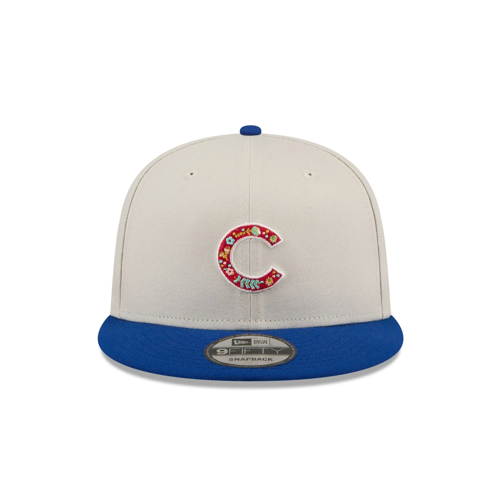 Chicago Cubs Floral Fill 9FIFTY Snapback Hat sold by New Era product image thumbnail 2