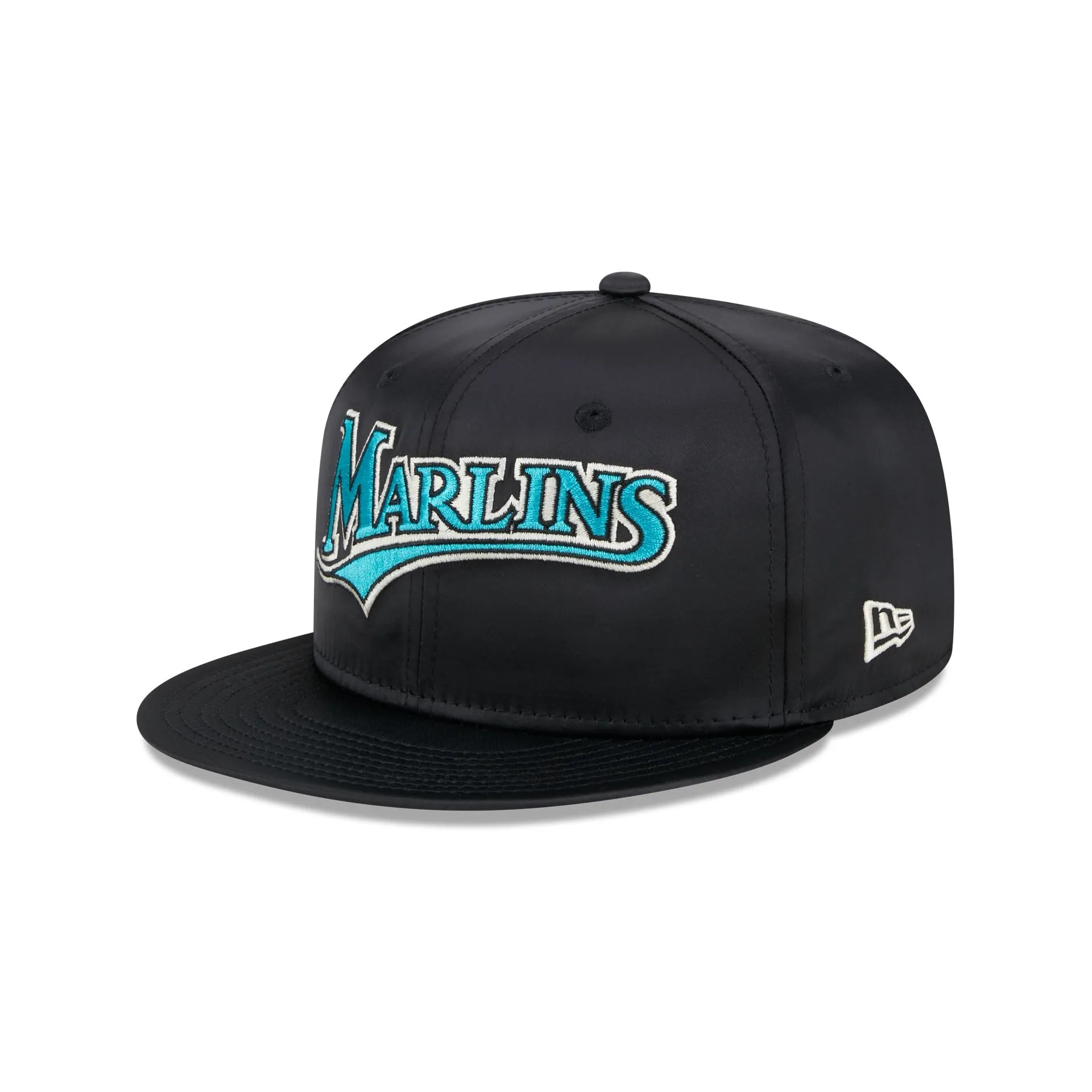 Miami Marlins Satin Script 9FIFTY Snapback Hat sold by New Era product image thumbnail 3