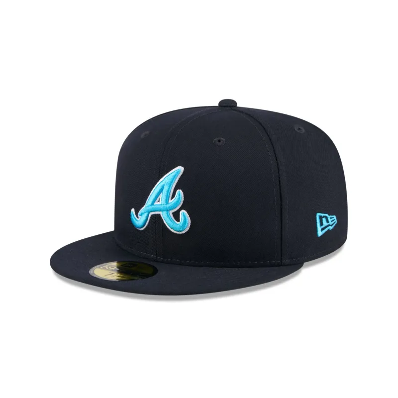 Atlanta Braves Father's Day 2024 59FIFTY Fitted Hat sold by New Era