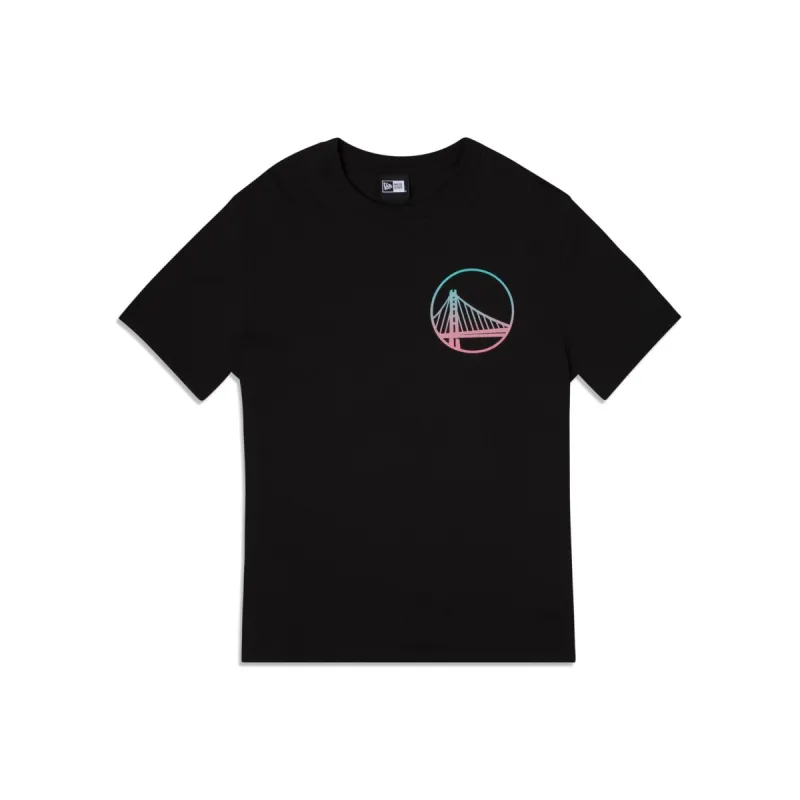 Golden State Warriors Vibrant Tides T-Shirt sold by New Era