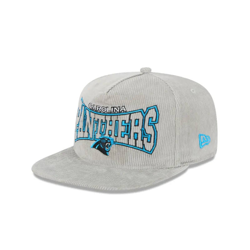 Carolina Panthers Gray Cord Golfer Hat sold by New Era