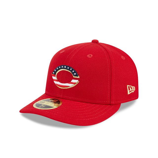 Cincinnati Reds Independence Day 2023 Low Profile 59FIFTY Fitted Hat sold by New Era product image thumbnail 3