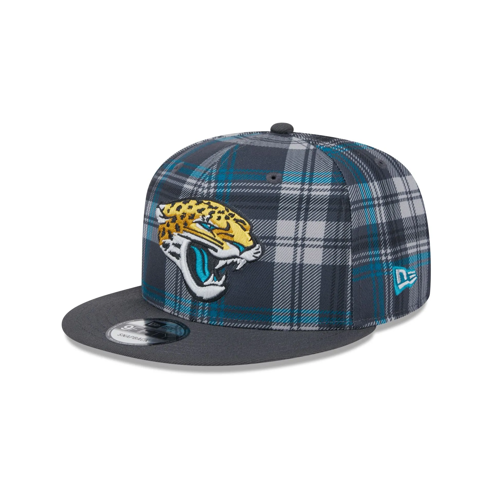 Jacksonville Jaguars 2024 Sideline Statement Gray 9FIFTY Snapback Hat sold by New Era
