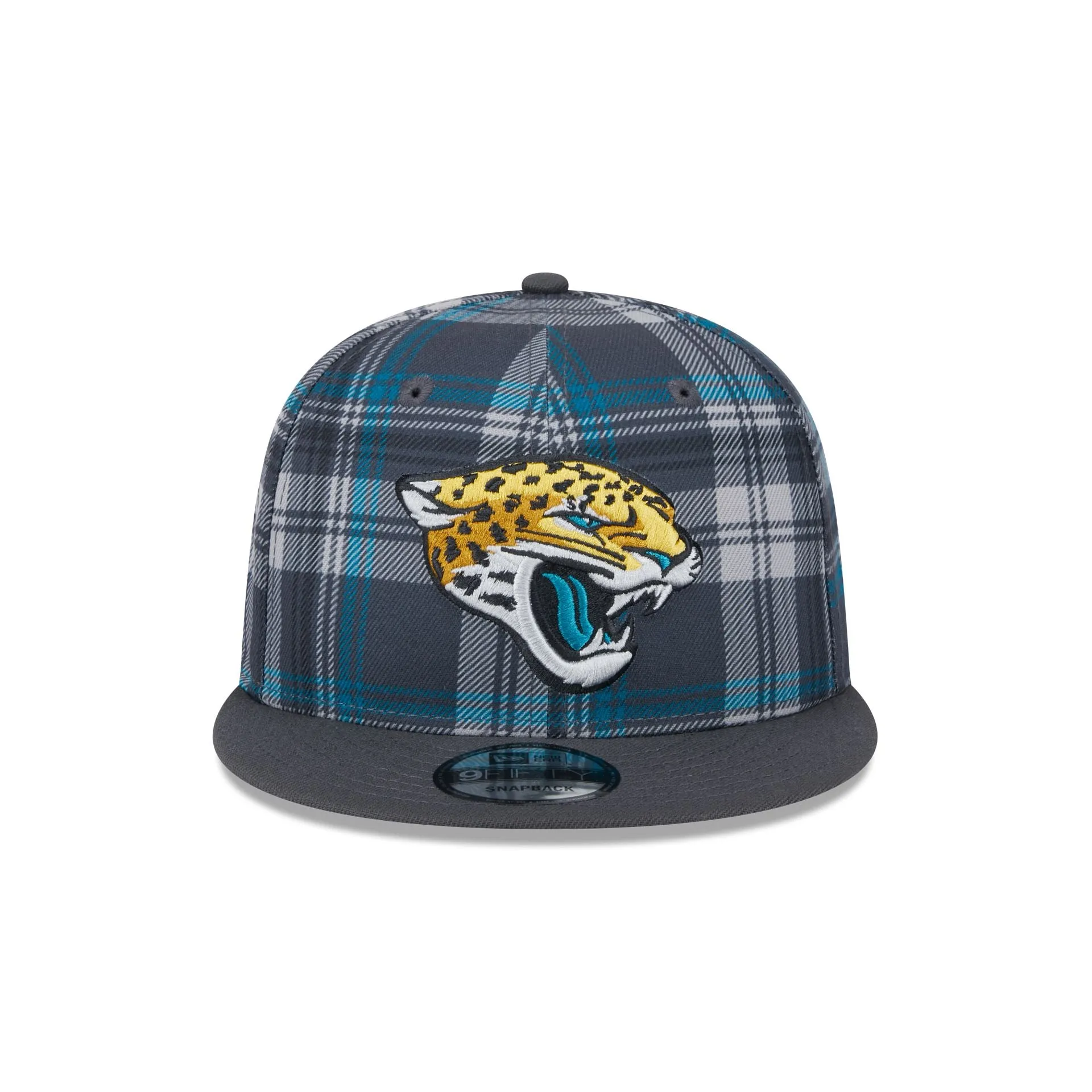 Jacksonville Jaguars 2024 Sideline Statement Gray 9FIFTY Snapback Hat sold by New Era product image thumbnail 2