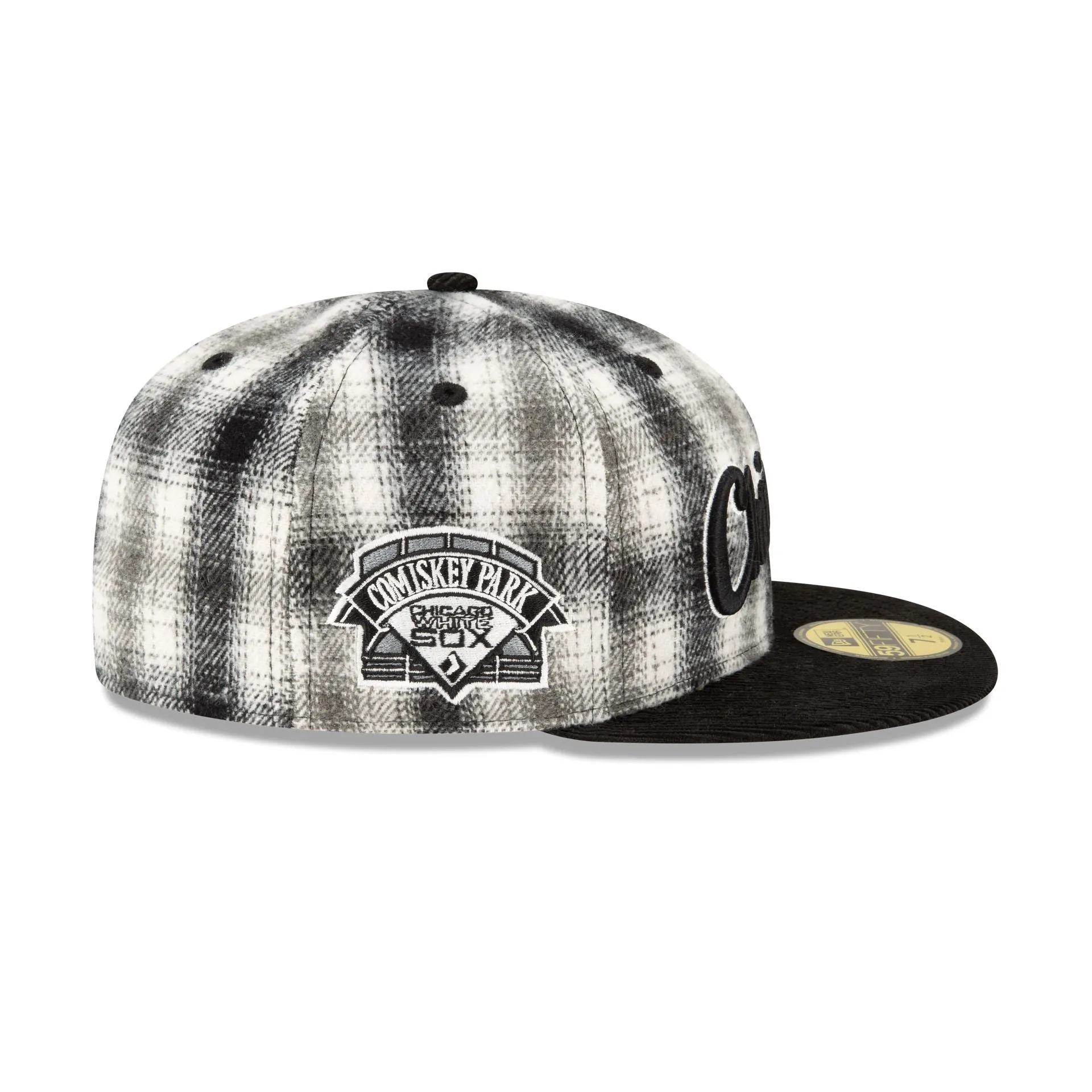 Just Caps Plaid Chicago White Sox 59FIFTY Fitted Hat sold by New Era product image thumbnail 4