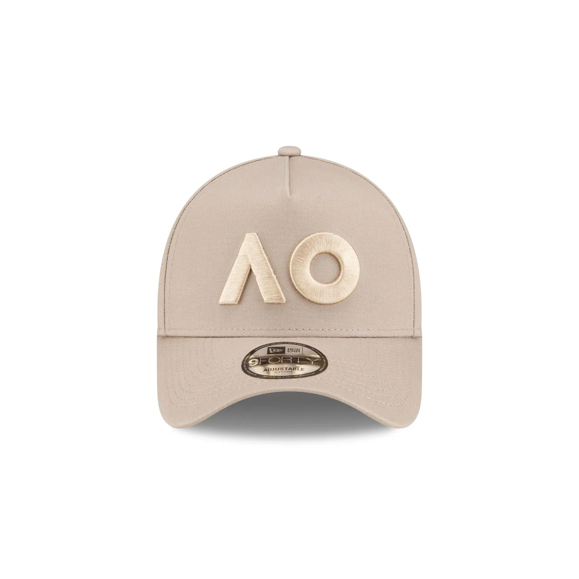 Australian Open Tan 9FORTY A-Frame Adjustable Hat sold by New Era product image thumbnail 2