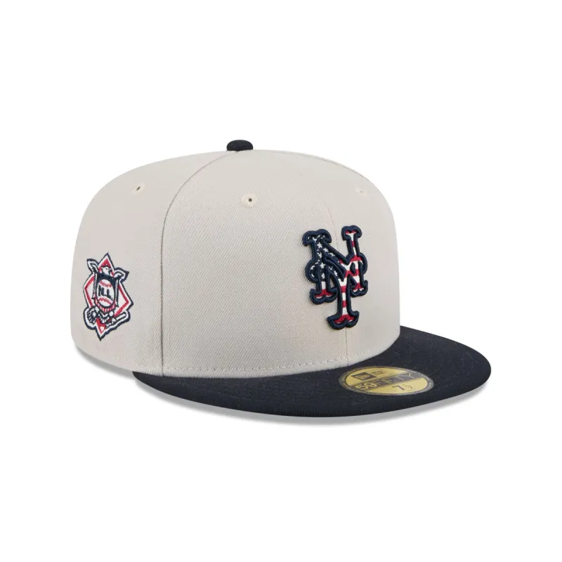New York Mets Independence Day 2024 59FIFTY Fitted Hat sold by New Era