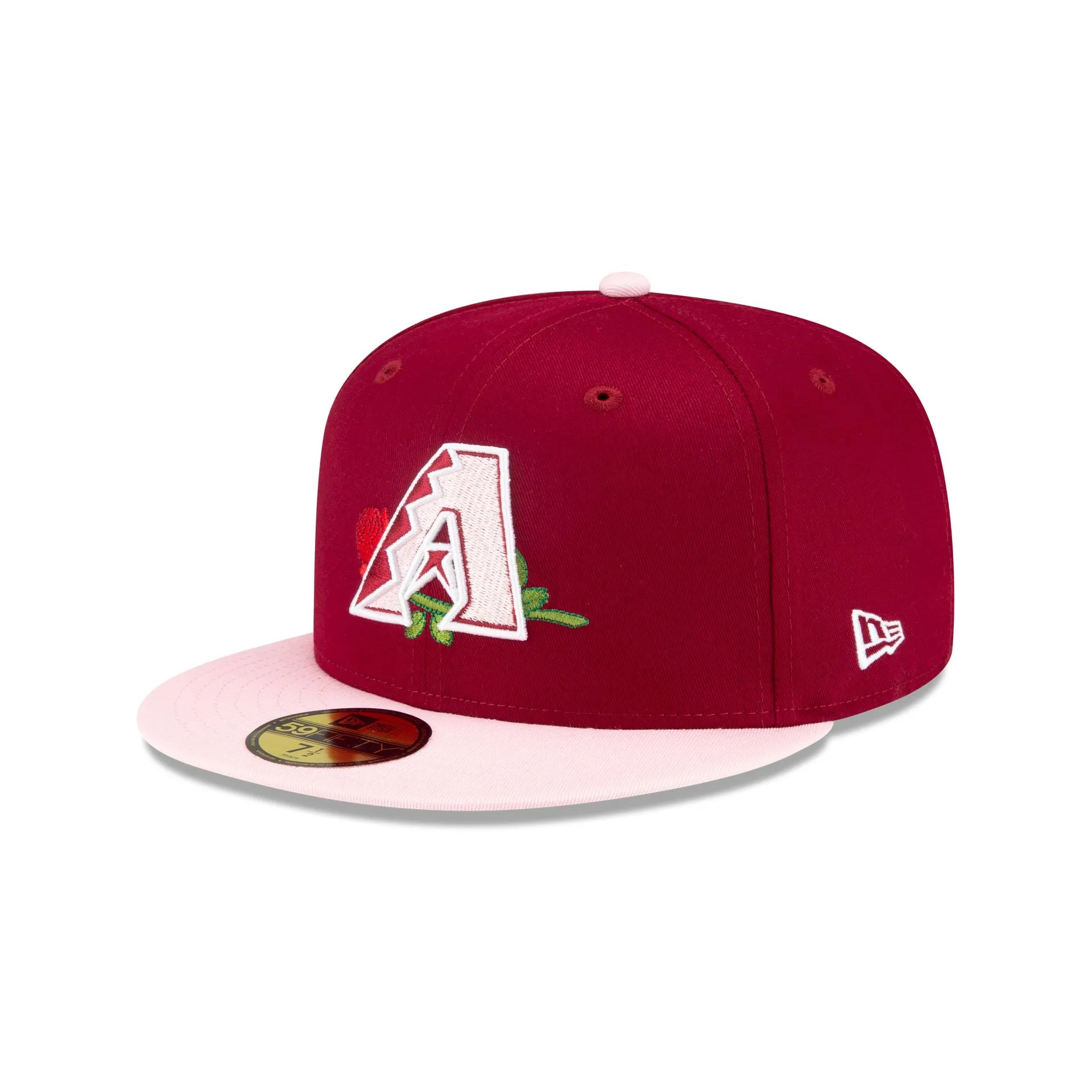 Just Caps Rose Flower Arizona Diamondbacks 59FIFTY Fitted Hat sold by New Era