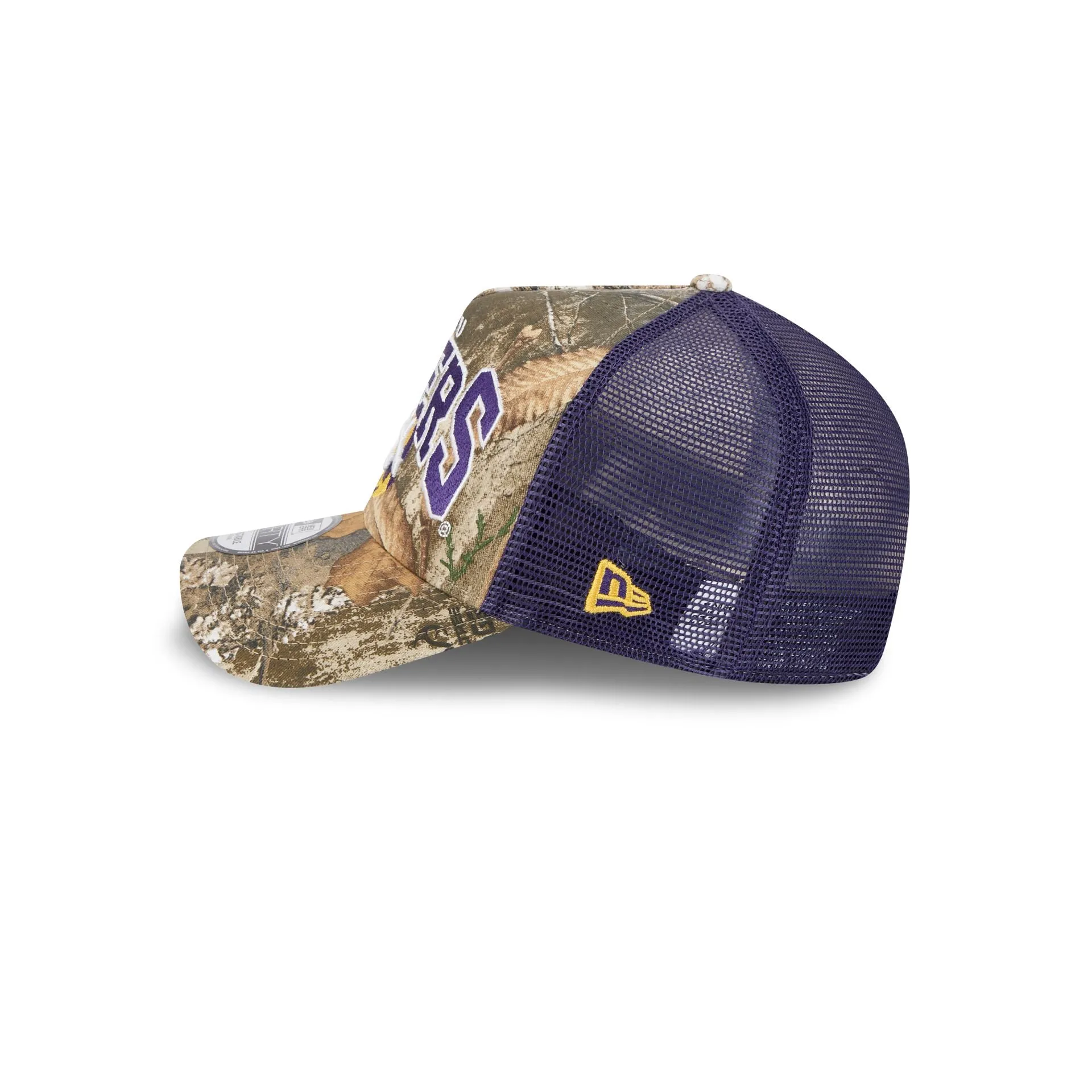 LSU Tigers Active 9FORTY A-Frame Trucker Hat sold by New Era product image thumbnail 4
