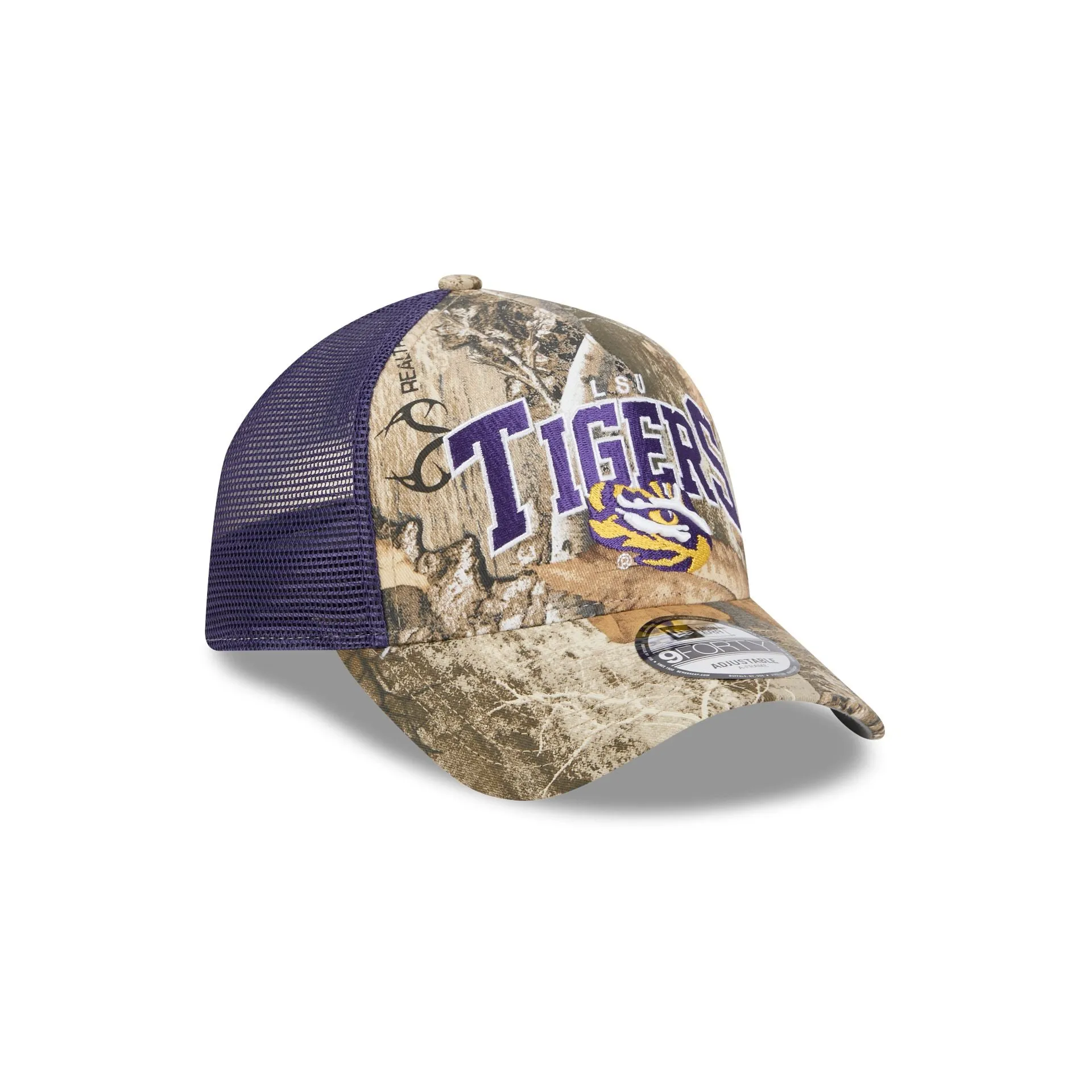 LSU Tigers Active 9FORTY A-Frame Trucker Hat sold by New Era product image thumbnail 3