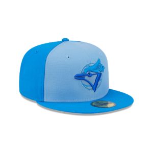 Toronto Blue Jays Tri-Tone Team 59FIFTY Fitted Hat sold by New Era
