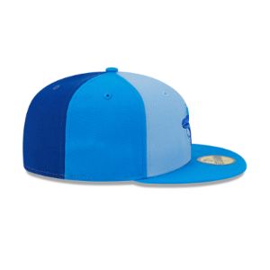 Toronto Blue Jays Tri-Tone Team 59FIFTY Fitted Hat sold by New Era