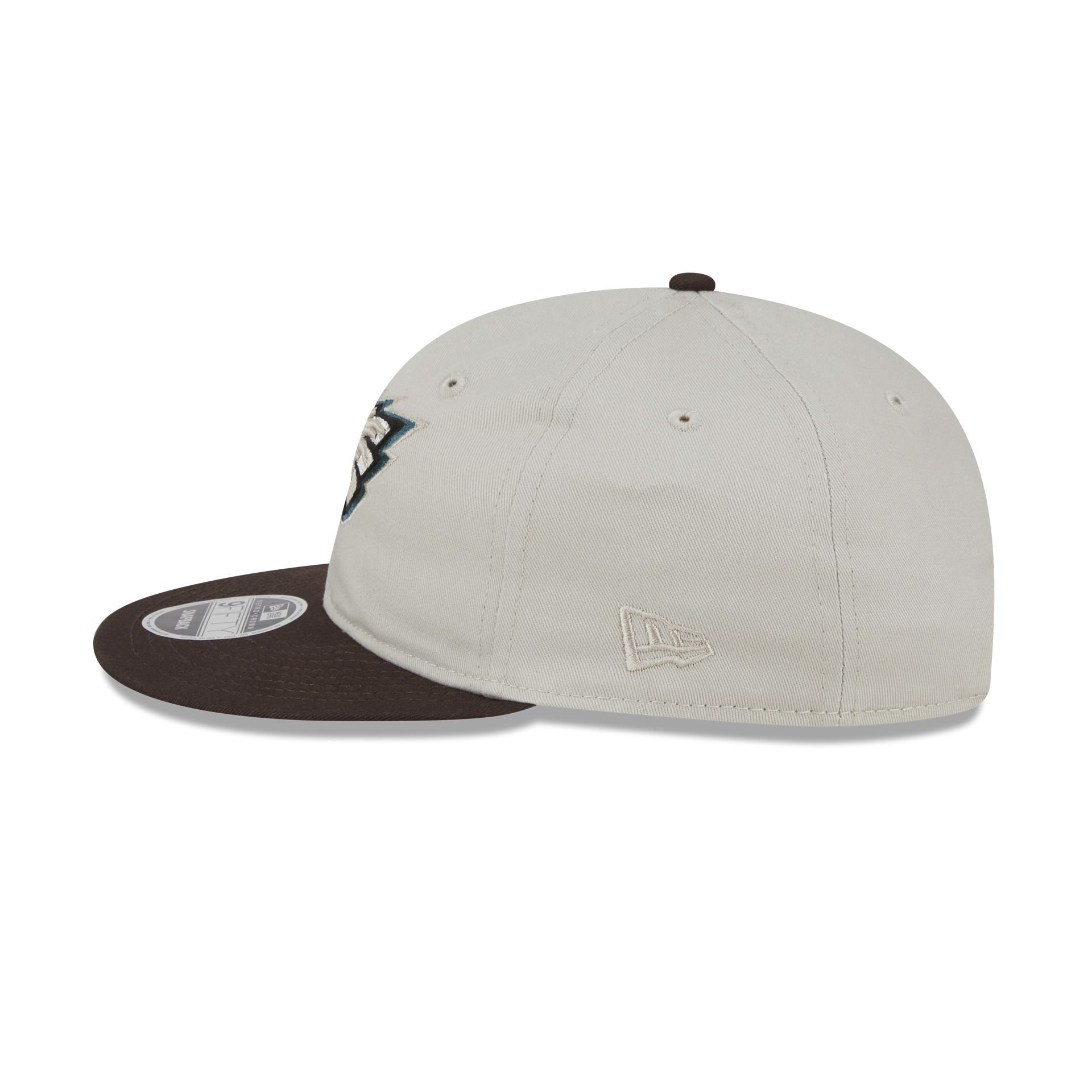 Philadelphia Eagles Two Tone Taupe Retro Crown 9FIFTY Snapback Hat sold by New Era product image thumbnail 4