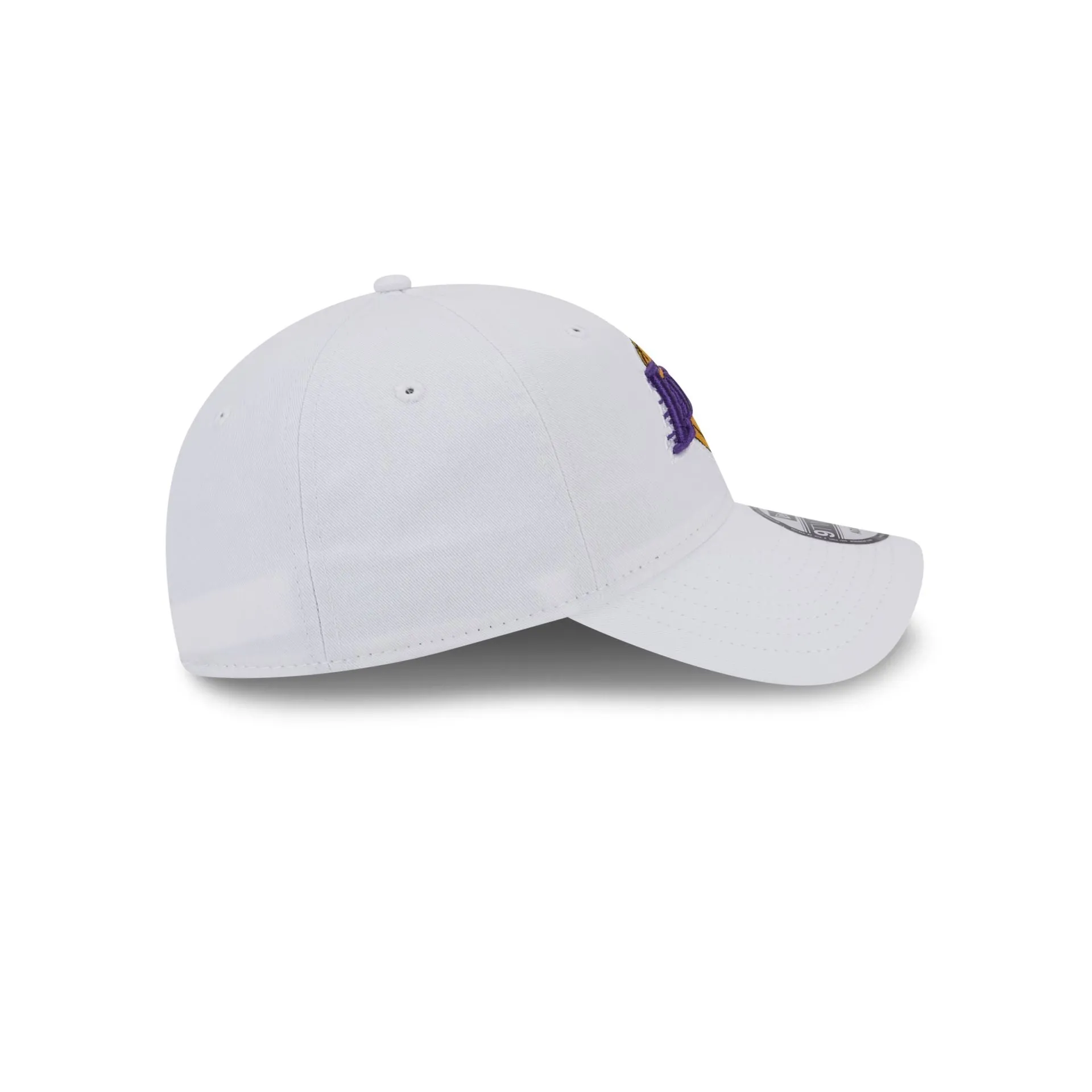 Los Angeles Lakers White 9TWENTY Adjustable Hat sold by New Era product image thumbnail 5