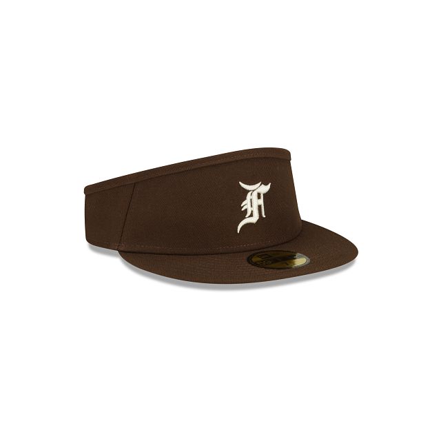 Fear of God Essentials Walnut 59FIFTY Visor Hat sold by New Era product image thumbnail 3