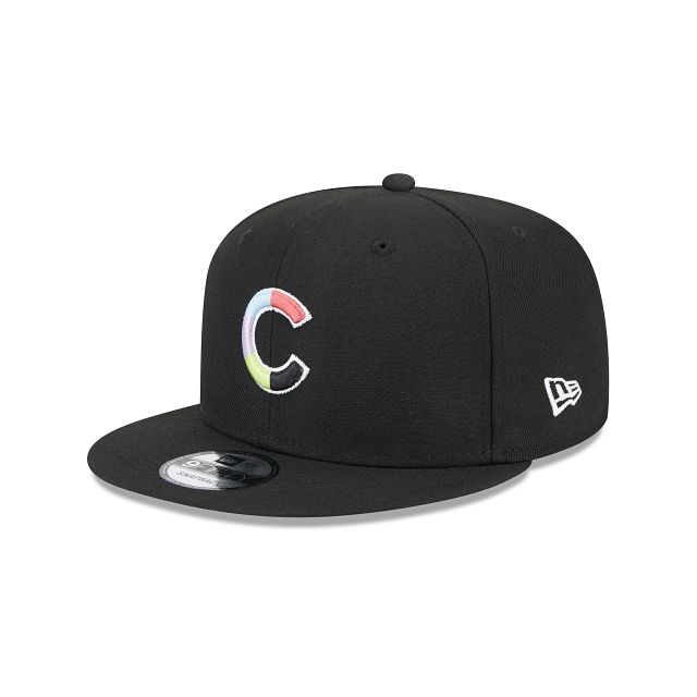 Chicago Cubs Color Pack Black 9FIFTY Snapback Hat sold by New Era product image thumbnail 3