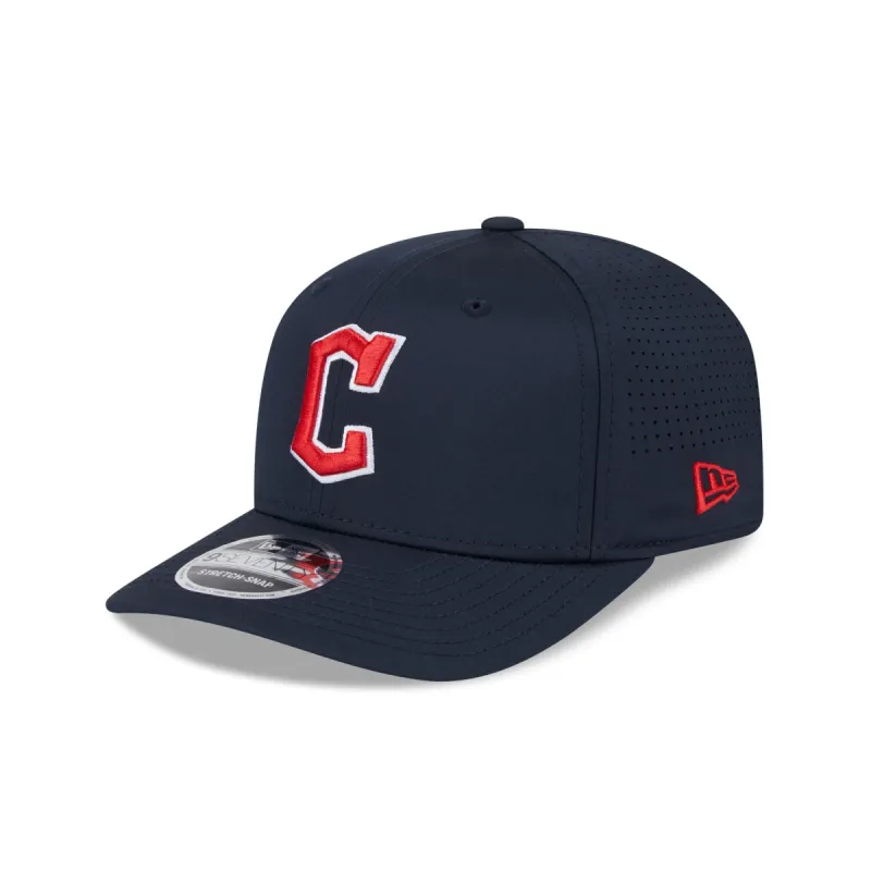 Cleveland Guardians Perform 9SEVENTY Stretch-Snap Hat sold by New Era