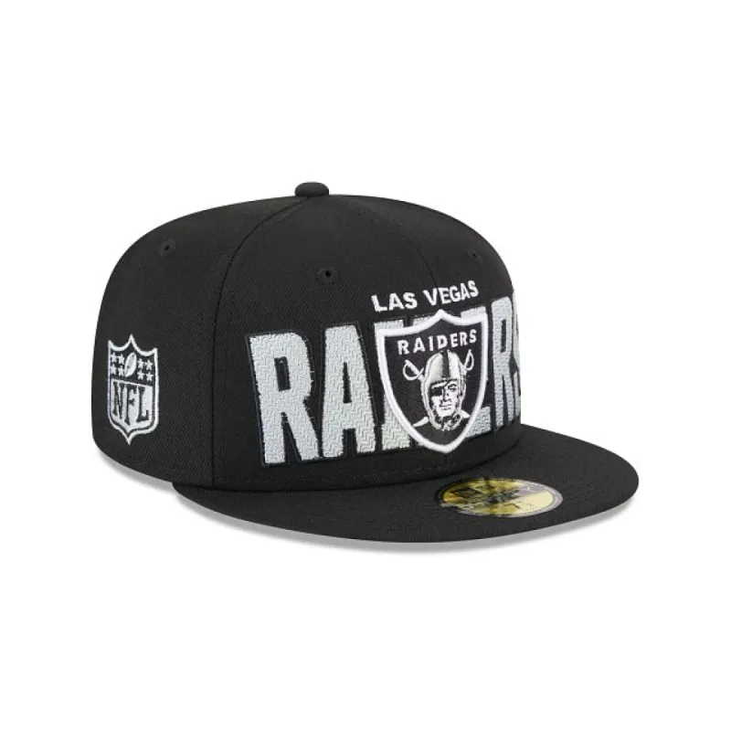 Las Vegas Raiders 2023 Draft Alt 59FIFTY Fitted Hat sold by New Era