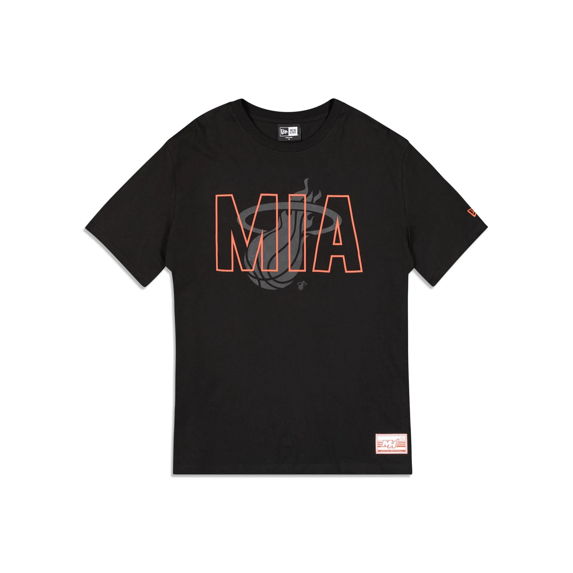 Miami Heat 2023 City Edition Black T-Shirt sold by New Era