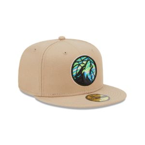 Minnesota Timberwolves Team Neon 59FIFTY Fitted Hat sold by New Era
