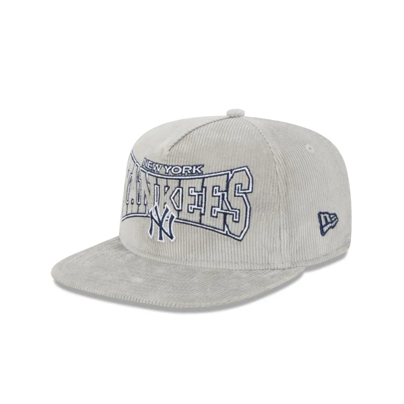 New York Yankees Gray Cord Golfer Hat sold by New Era