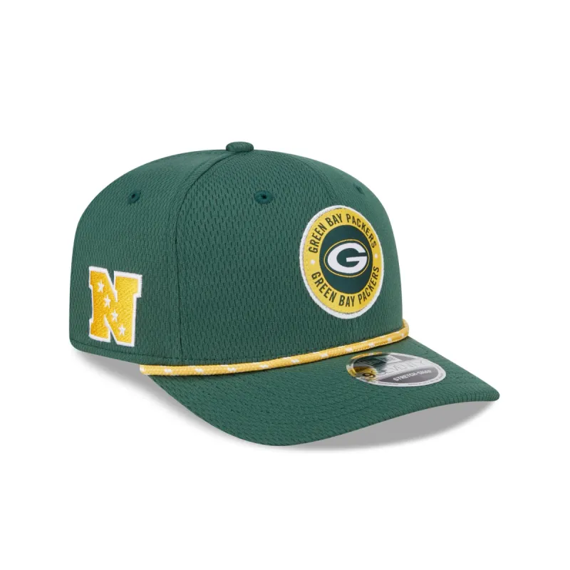Green Bay Packers 2024 Sideline 9SEVENTY Stretch-Snap Hat sold by New Era