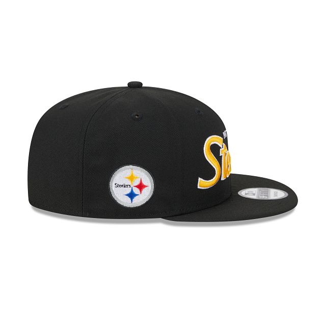 Pittsburgh Steelers Script 9FIFTY Snapback Hat sold by New Era product image thumbnail 4