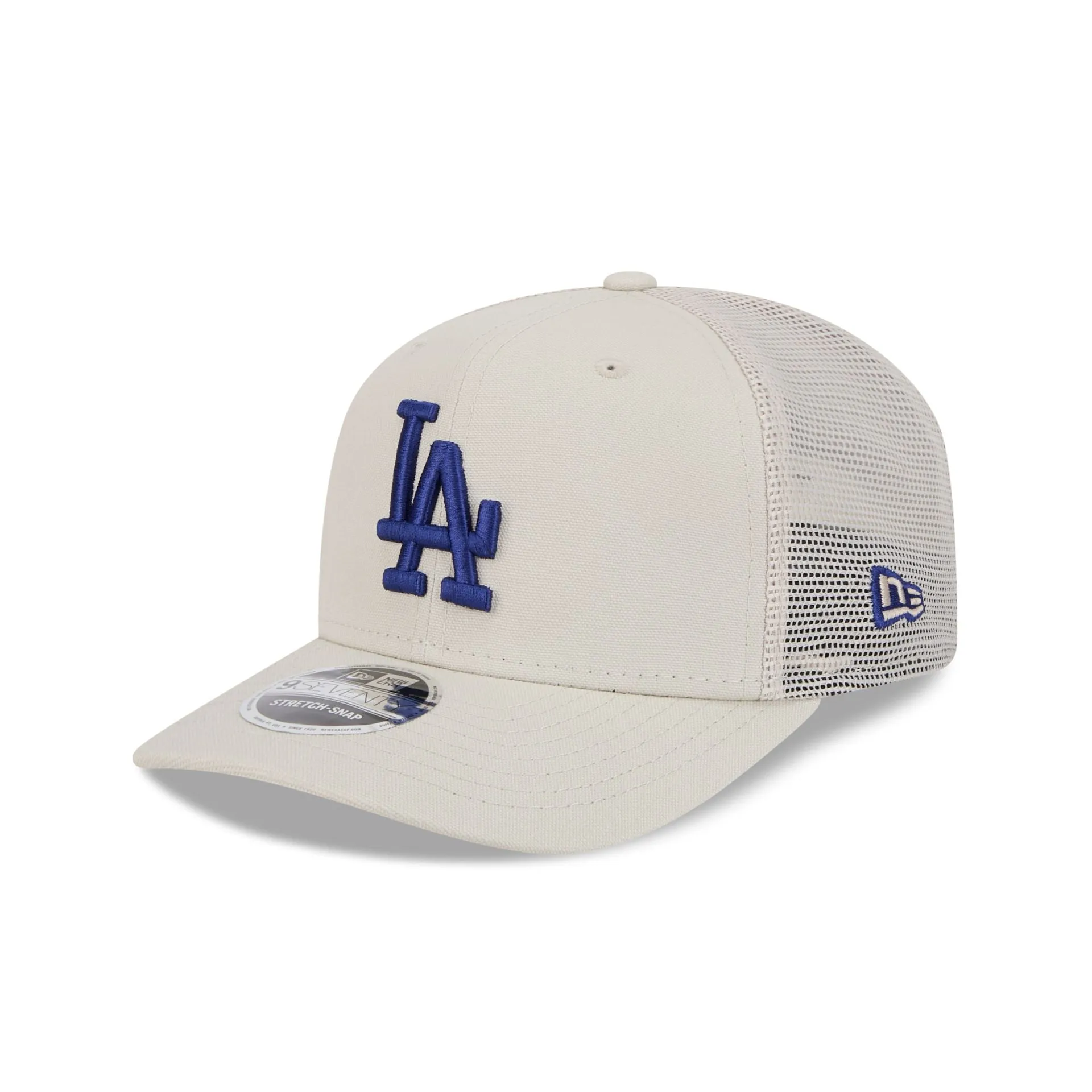 Los Angeles Dodgers Canvas 9SEVENTY Trucker Hat sold by New Era