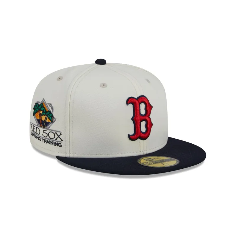 Boston Red Sox Spring Training Patch 59FIFTY Fitted Hat sold by New Era