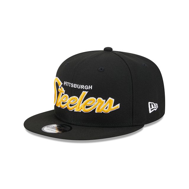 Pittsburgh Steelers Script 9FIFTY Snapback Hat sold by New Era product image thumbnail 3