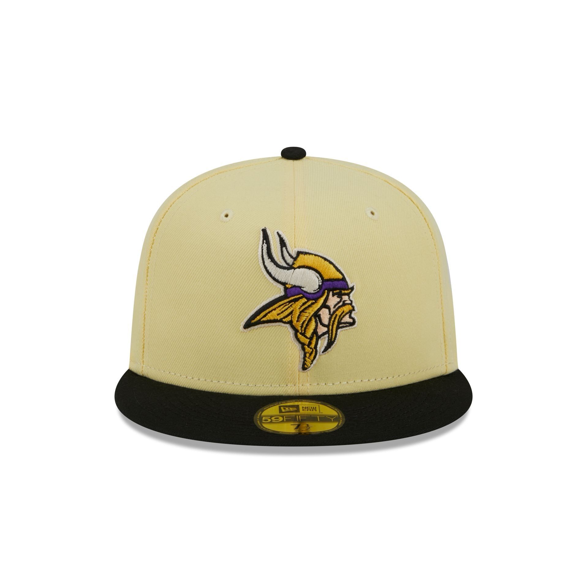 Minnesota Vikings Soft Yellow 59FIFTY Fitted Hat sold by New Era product image thumbnail 2