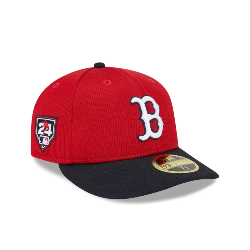 Boston Red Sox 2024 Spring Training Low Profile 59FIFTY Fitted Hat sold by New Era