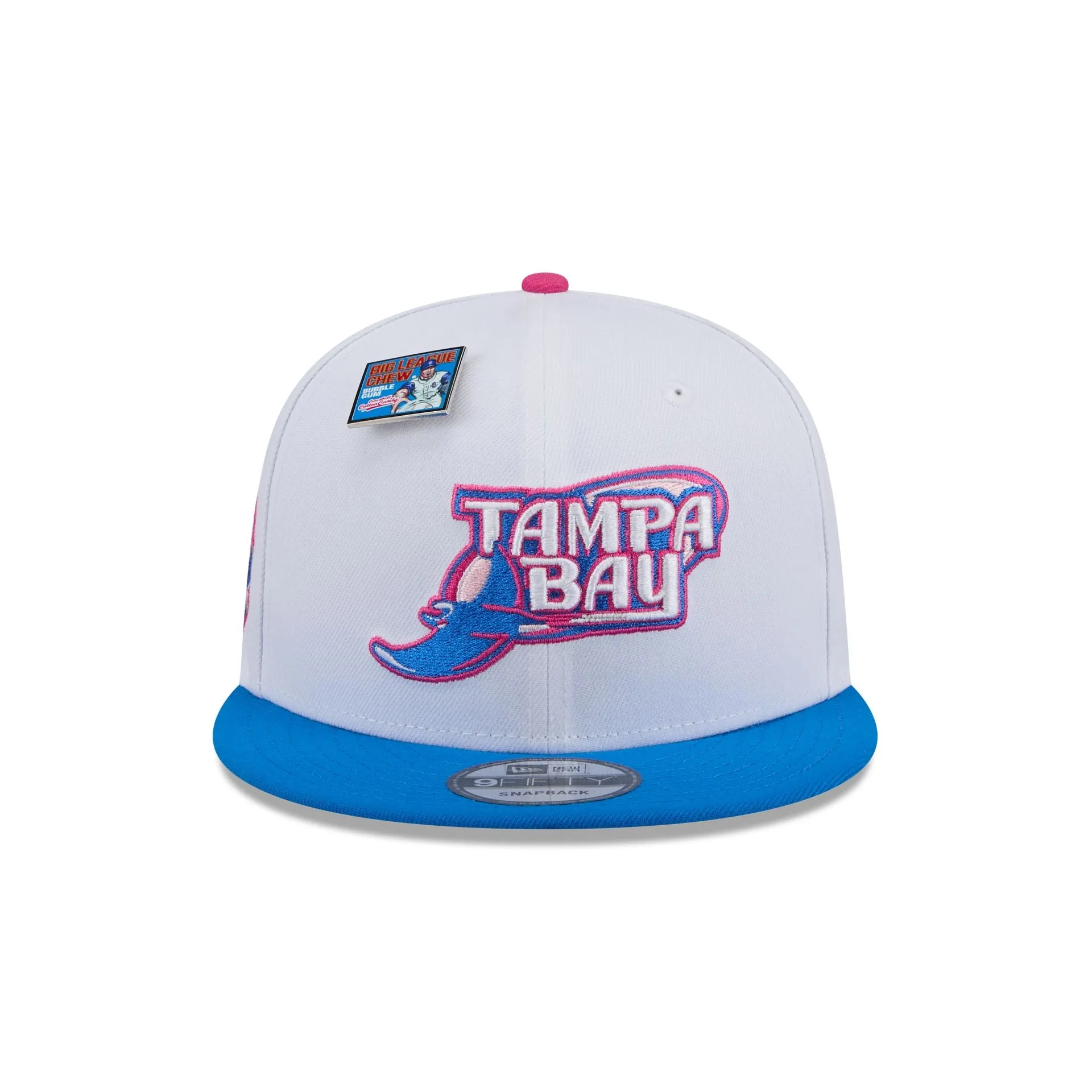 Big League Chew X Tampa Bay Rays Cotton Candy 9FIFTY Snapback Hat sold by New Era product image thumbnail 2