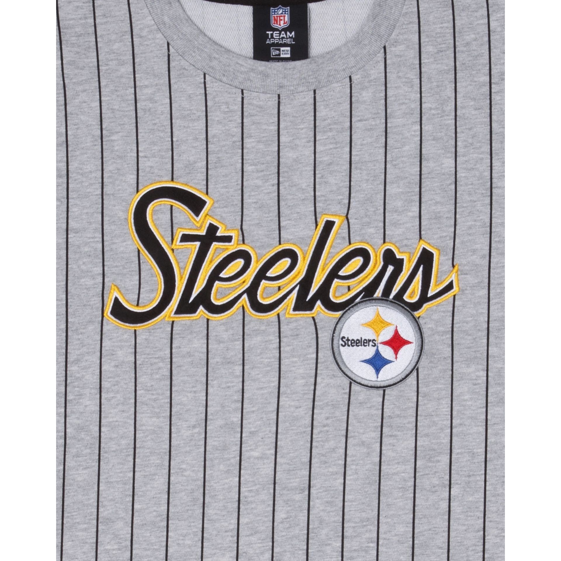 Pittsburgh Steelers Throwback Striped T-Shirt sold by New Era product image thumbnail 4